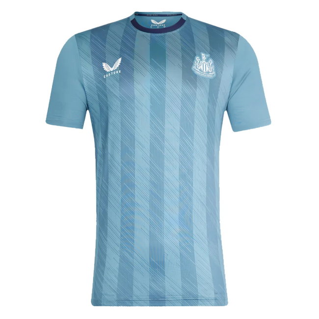 2023-2024 Newcastle Players Training Short Sleeve Tee (Bluestone) (Almiron 24)-SoccerKits Hub | Buy Soccer Jerseys Online